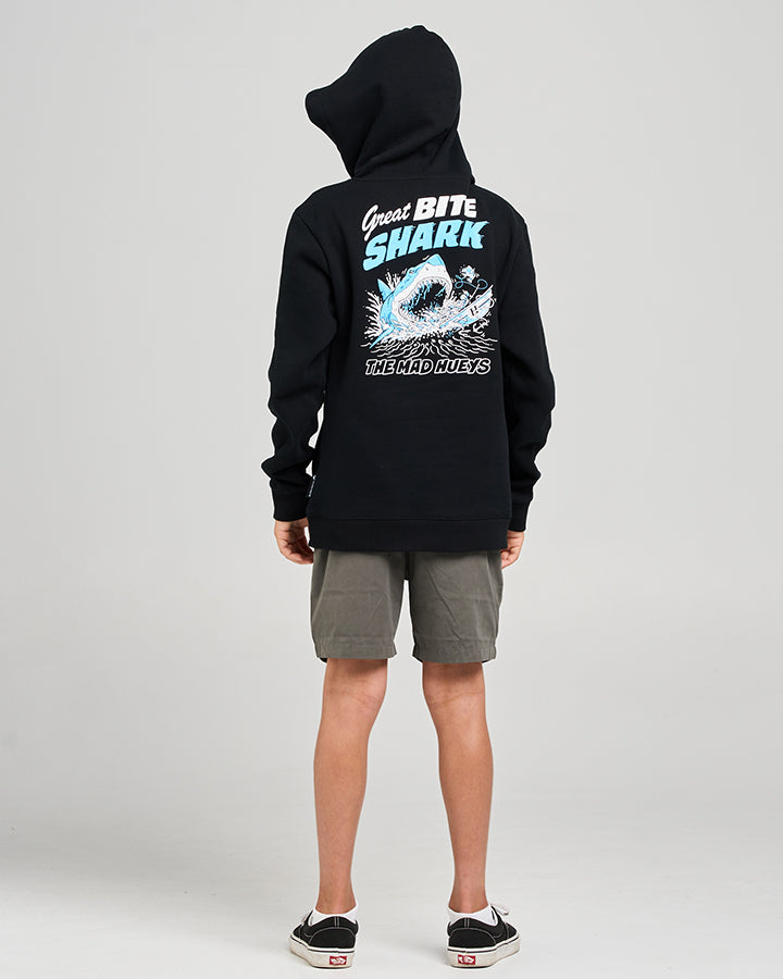 The Mad Hueys GREAT BITE SHARK | HOODED PULLOVER