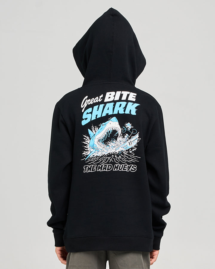 The Mad Hueys GREAT BITE SHARK | HOODED PULLOVER