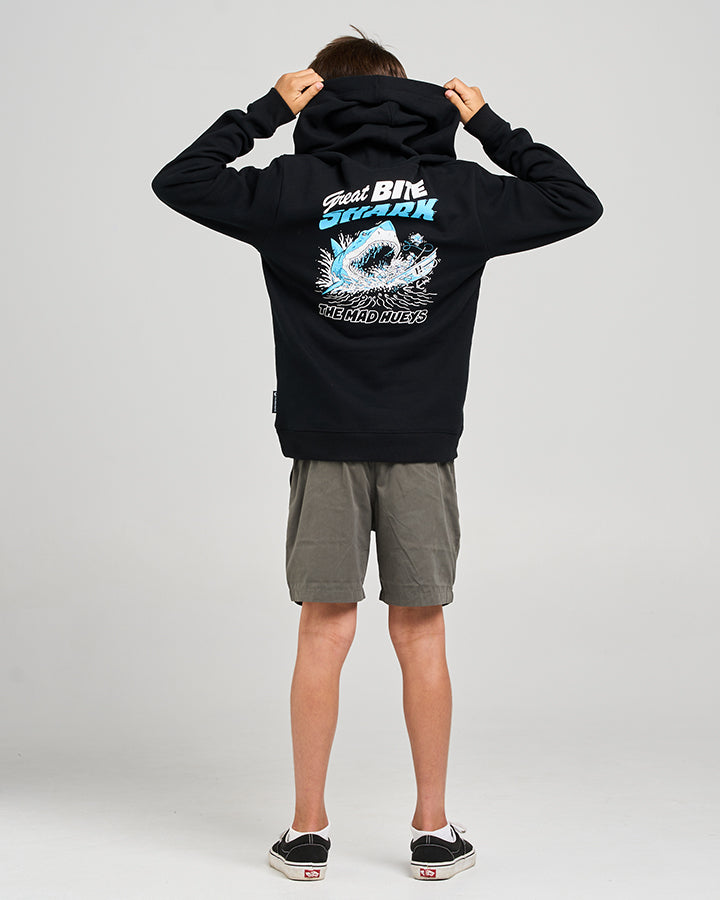 The Mad Hueys GREAT BITE SHARK | HOODED PULLOVER