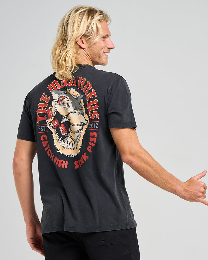 The Mad Hueys SHARK TINS | SS TEE