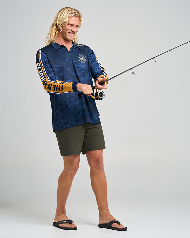 The Mad Hueys HOOKED CUDA | UPF 50+ FISHING JERSEY