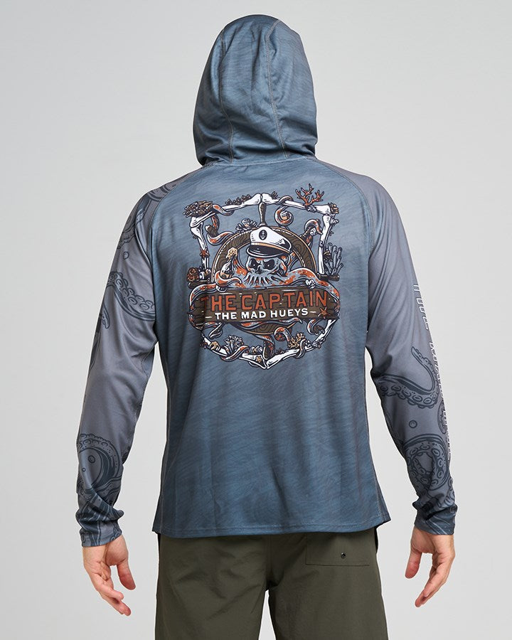 The Mad Hueys THE SEA CAPTAIN | UPF 50+ HOODED FISHING JERSEY