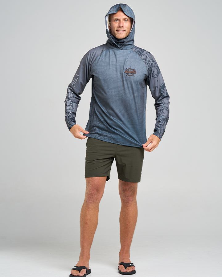 The Mad Hueys THE SEA CAPTAIN | UPF 50+ HOODED FISHING JERSEY