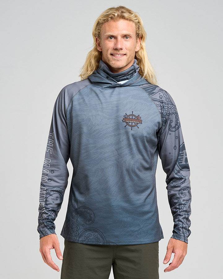 The Mad Hueys THE SEA CAPTAIN | UPF 50+ HOODED FISHING JERSEY
