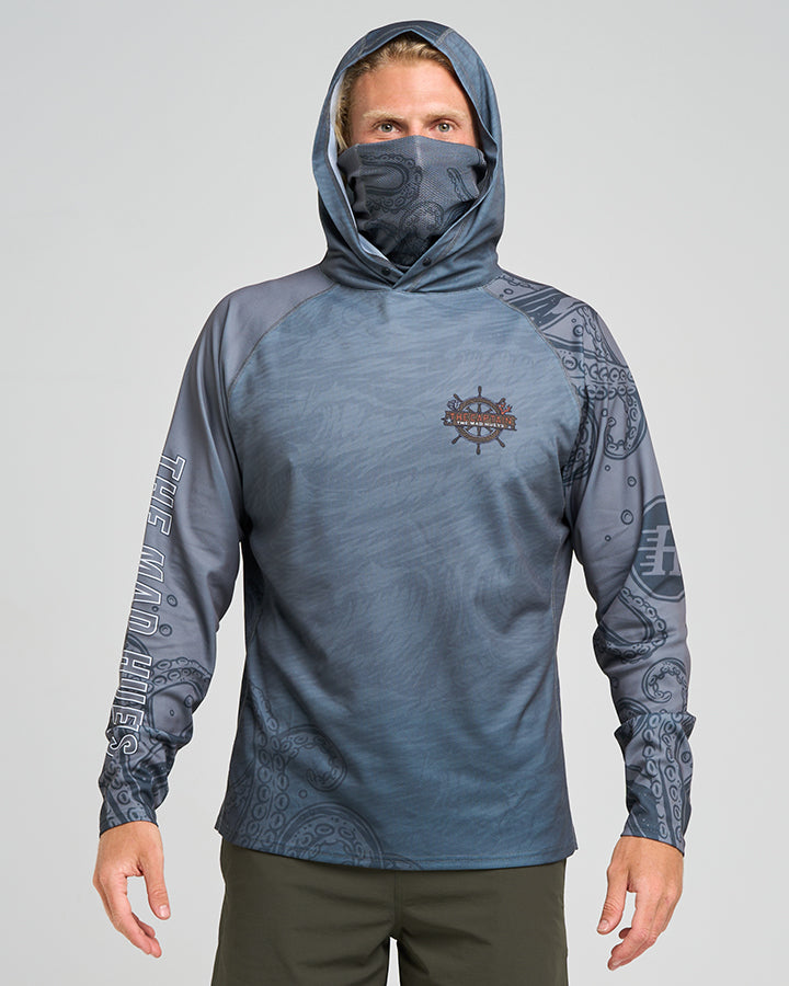 The Mad Hueys THE SEA CAPTAIN | UPF 50+ HOODED FISHING JERSEY