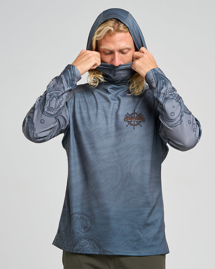 The Mad Hueys THE SEA CAPTAIN | UPF 50+ HOODED FISHING JERSEY