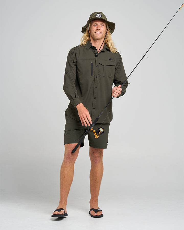 The Mad Hueys HUEYS GOOD LIFE | UPF 50+ FISHING SHIRT