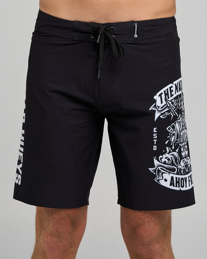 The Mad Hueys AHOY FKRS STORM | 20" BOARDSHORT