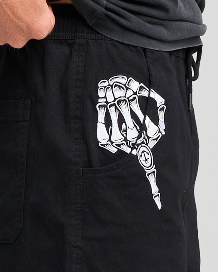 The Mad Hueys FK OFF | 19" ELASTIC WAIST CHINO