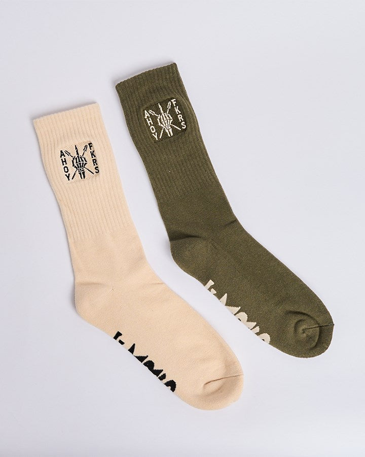 The Mad Hueys AHOY FKRS STORM | 2 PK SOCKS