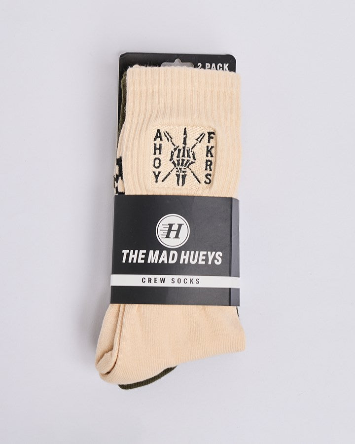 The Mad Hueys AHOY FKRS STORM | 2 PK SOCKS