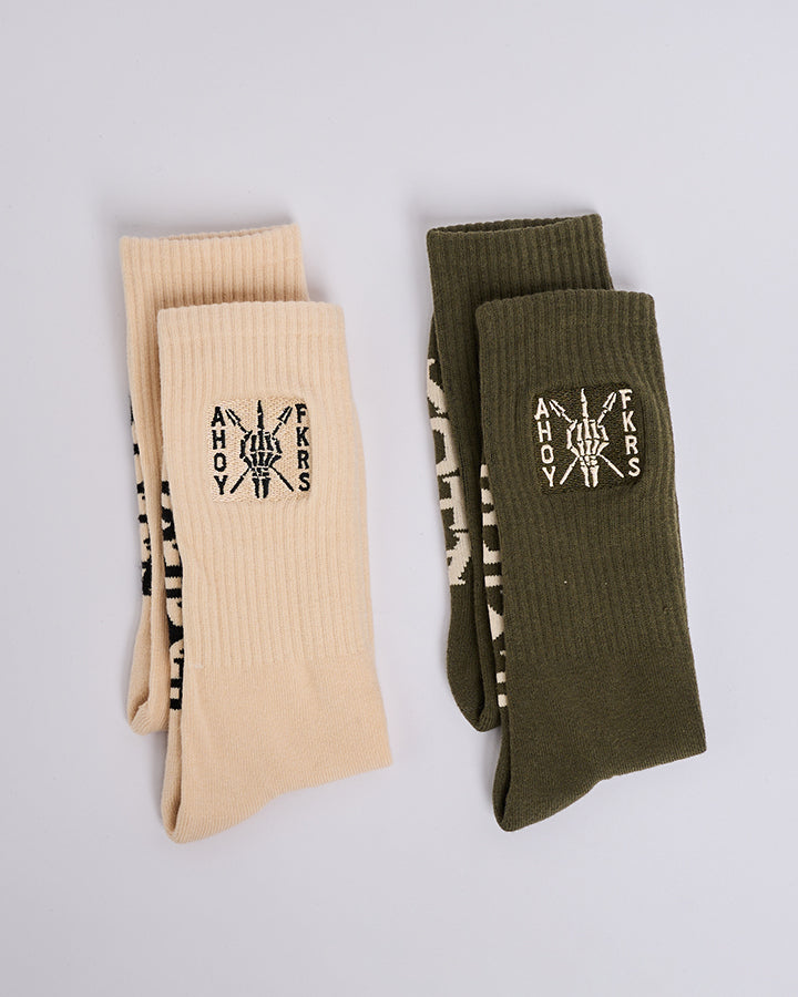 The Mad Hueys AHOY FKRS STORM | 2 PK SOCKS