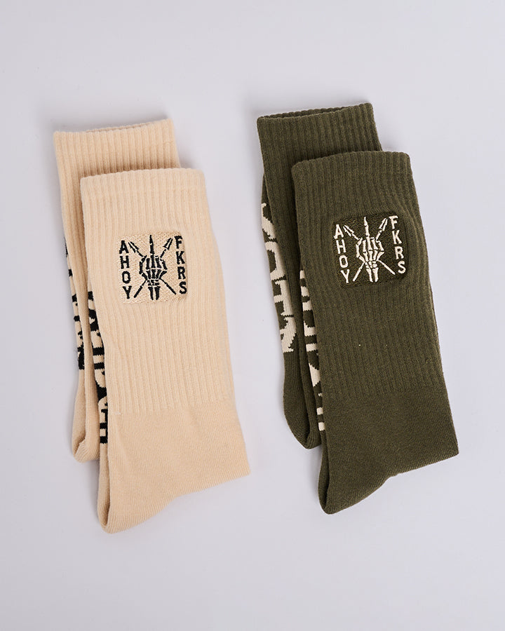 The Mad Hueys AHOY FKRS STORM | 2 PK SOCKS