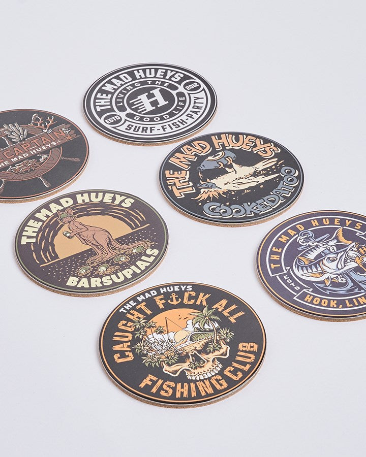The Mad Hueys HUEYS | DRINKING COASTERS