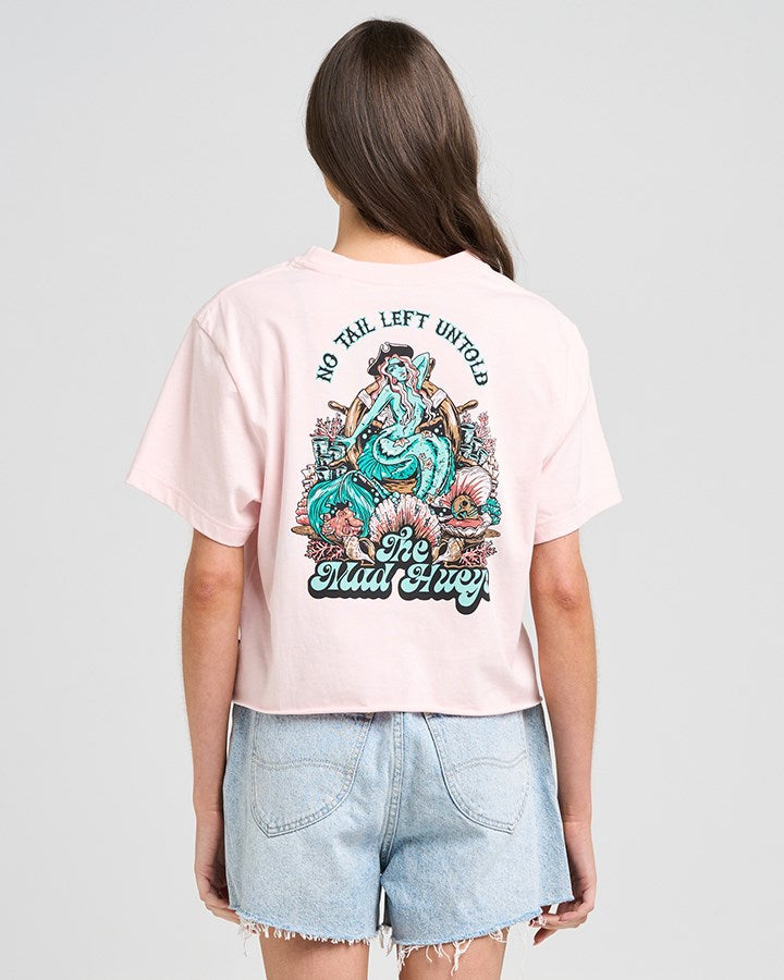 The Mad Hueys TAIL UNTOLD | WOMENS CROP SS TEE