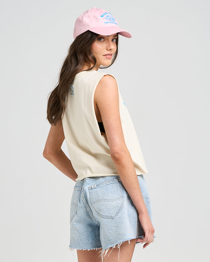 The Mad Hueys WAVE RIDER | WOMENS CROP MUSCLE