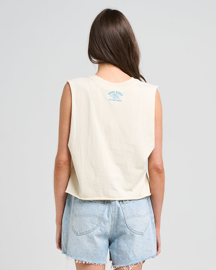 The Mad Hueys WAVE RIDER | WOMENS CROP MUSCLE