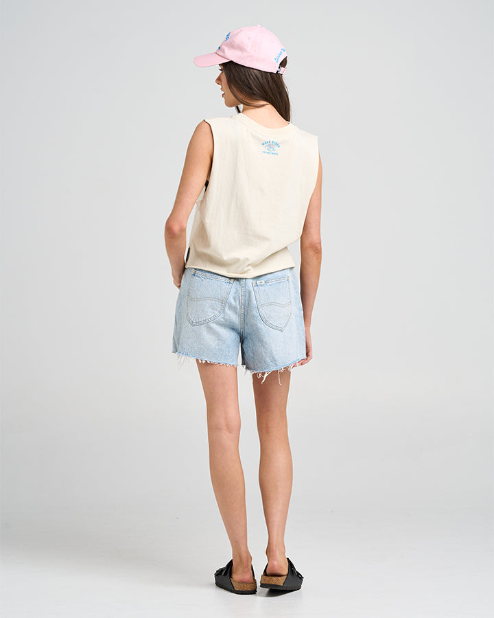 The Mad Hueys WAVE RIDER | WOMENS CROP MUSCLE