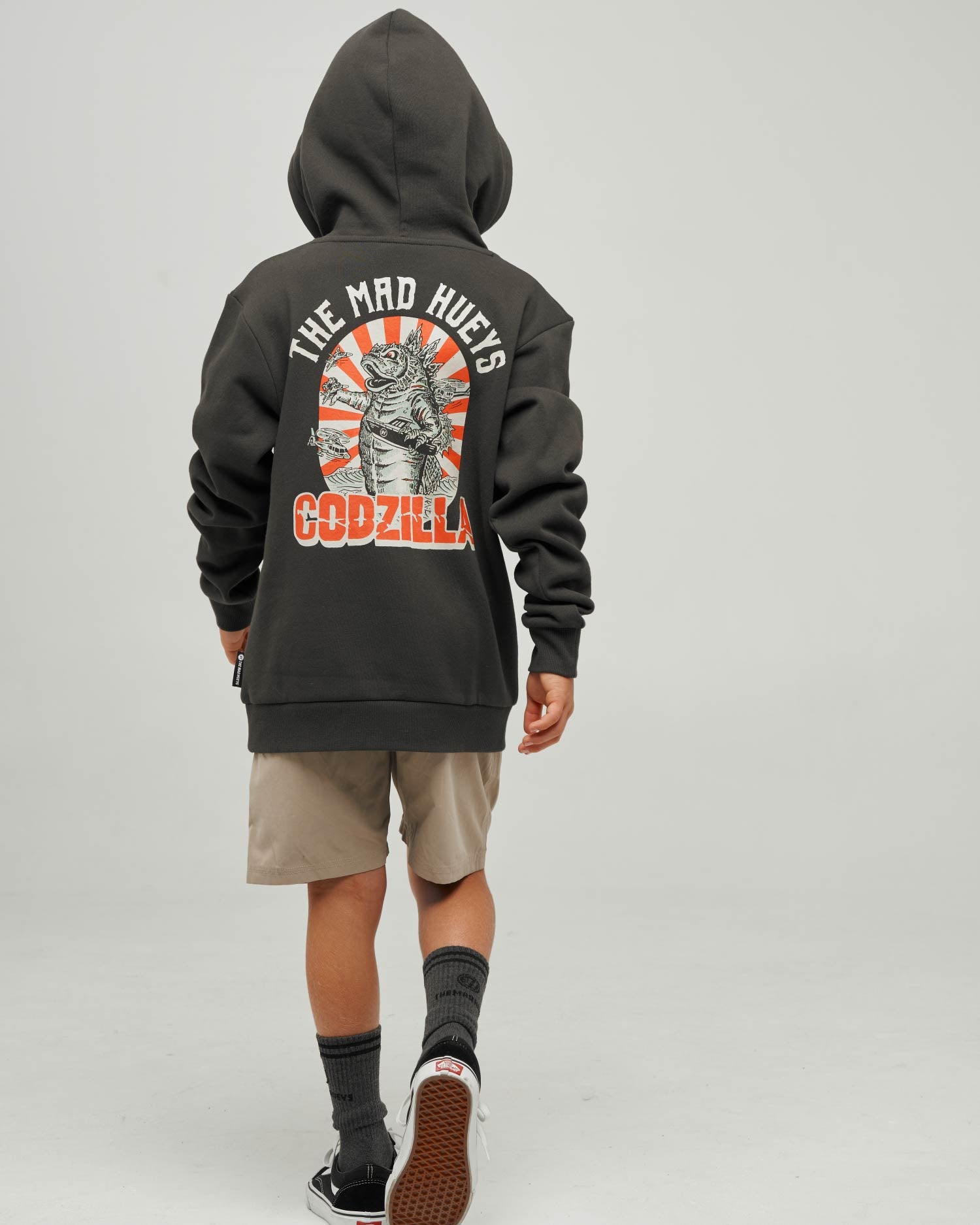 The Mad Hueys CODZILLA FOREVER | YOUTH HOODED PULLOVER