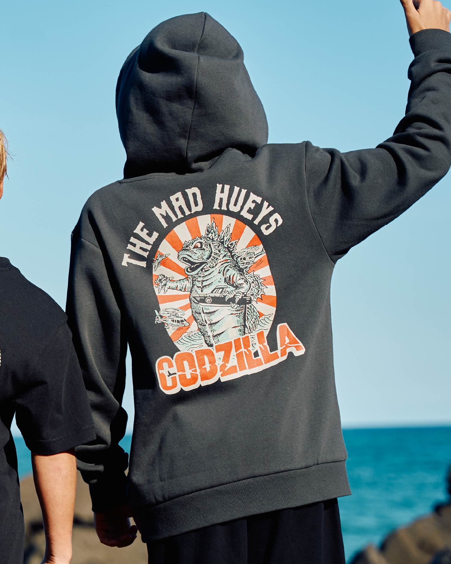 The Mad Hueys CODZILLA FOREVER | YOUTH HOODED PULLOVER