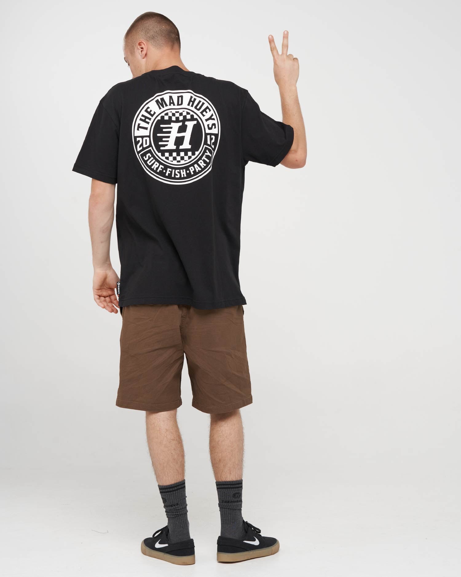 The Mad Hueys CHECKER HUEYS | SS TEE