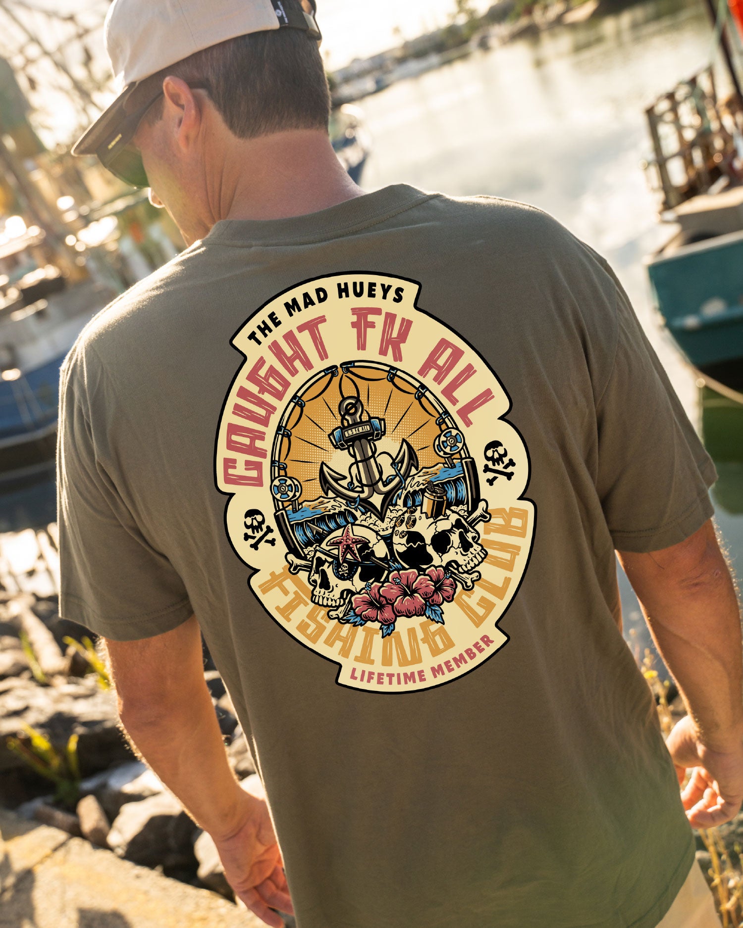 The Mad Hueys CAUGHT FK SKULL | SS TEE