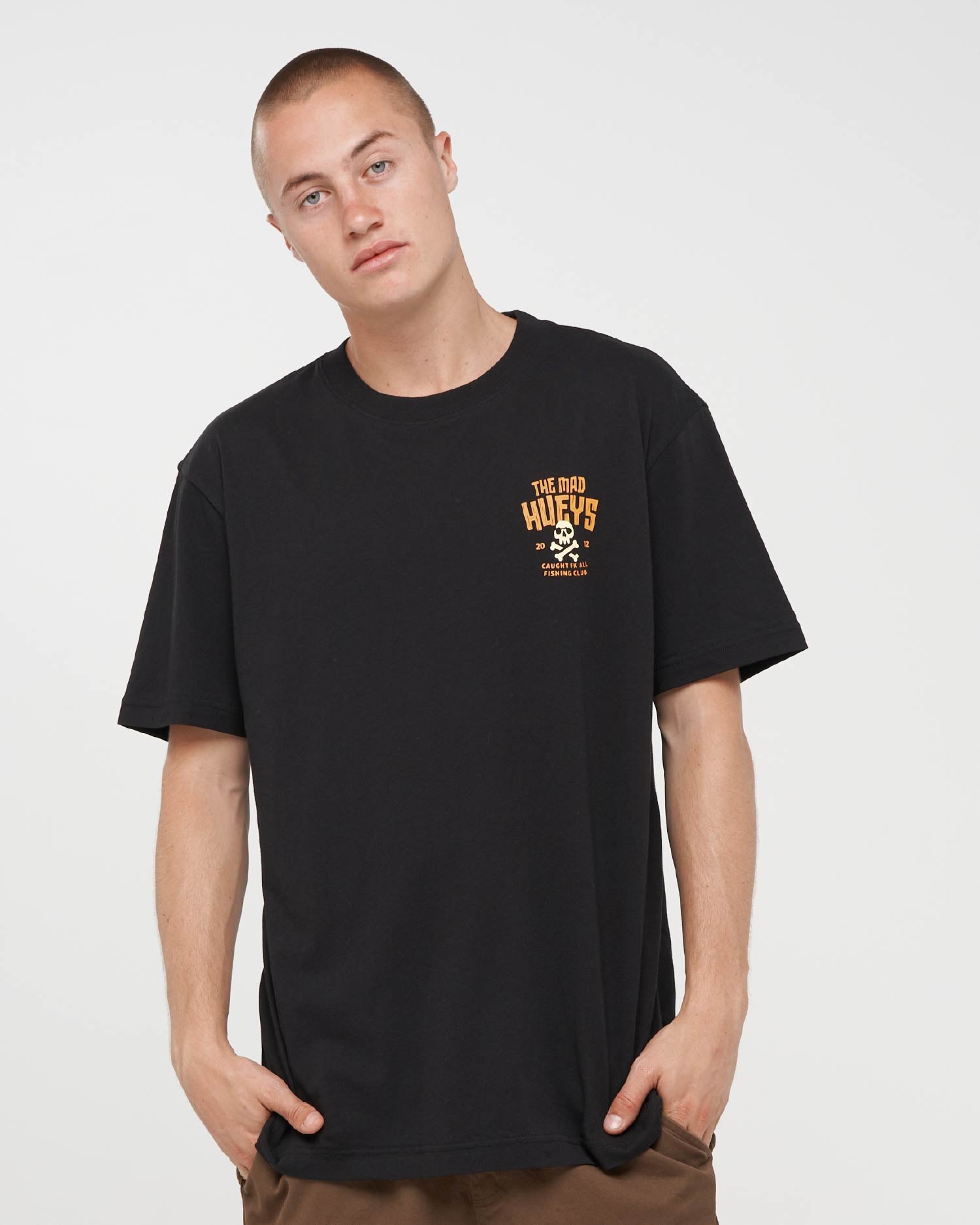 The Mad Hueys CAUGHT FK SKULL | SS TEE