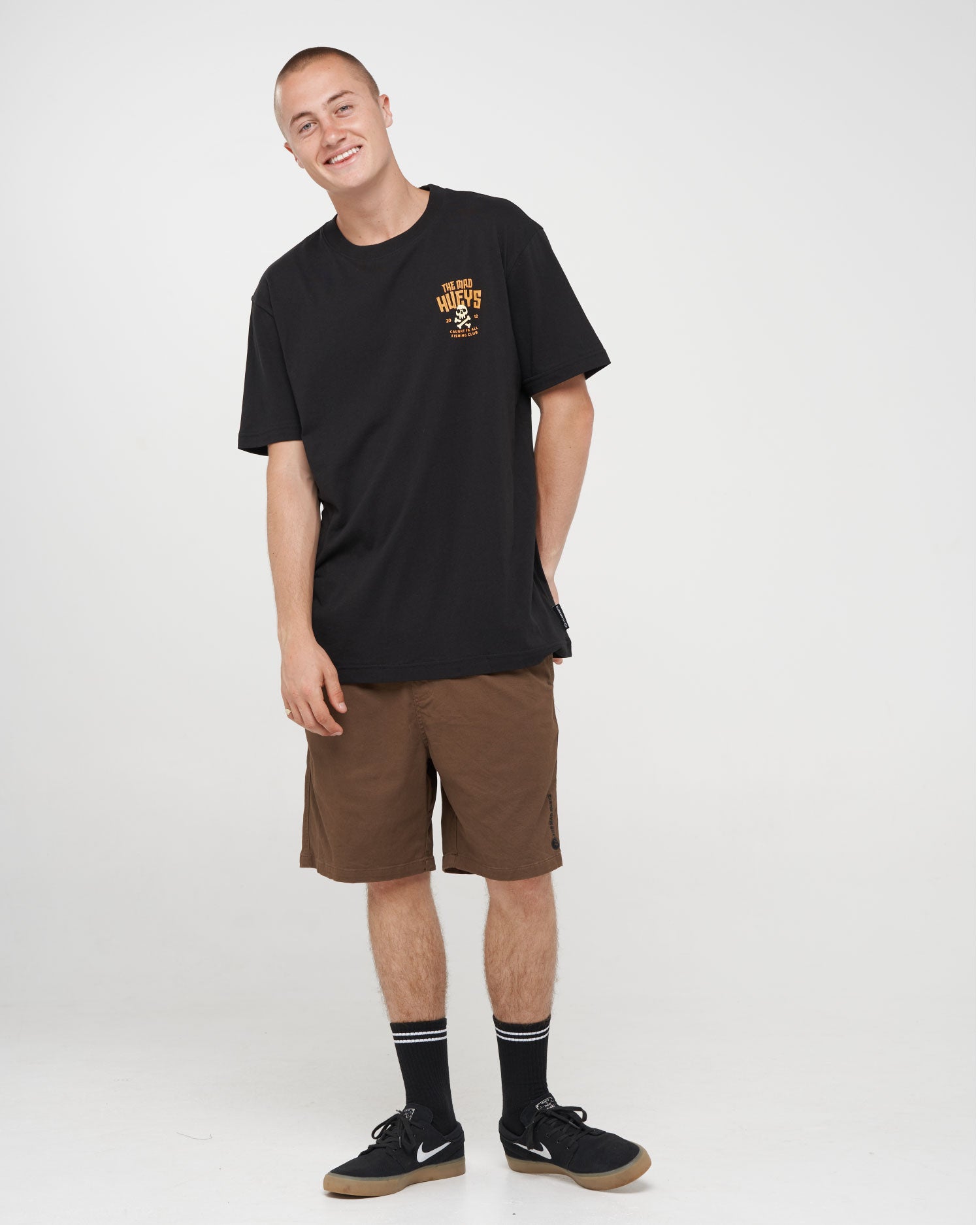 The Mad Hueys CAUGHT FK SKULL | SS TEE