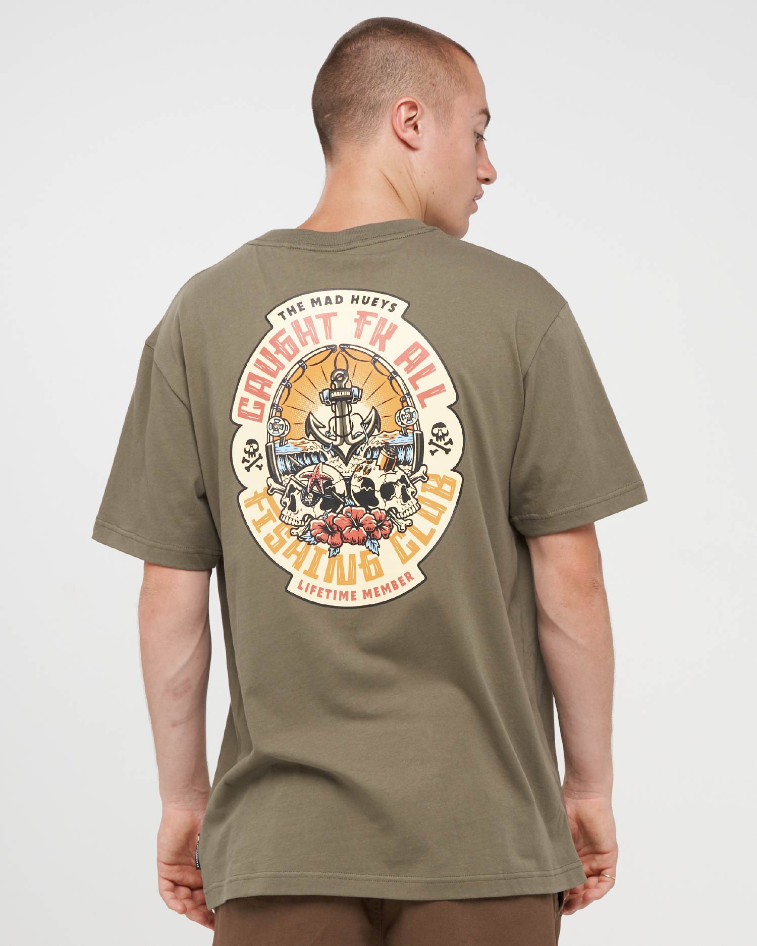 The Mad Hueys CAUGHT FK SKULL | SS TEE
