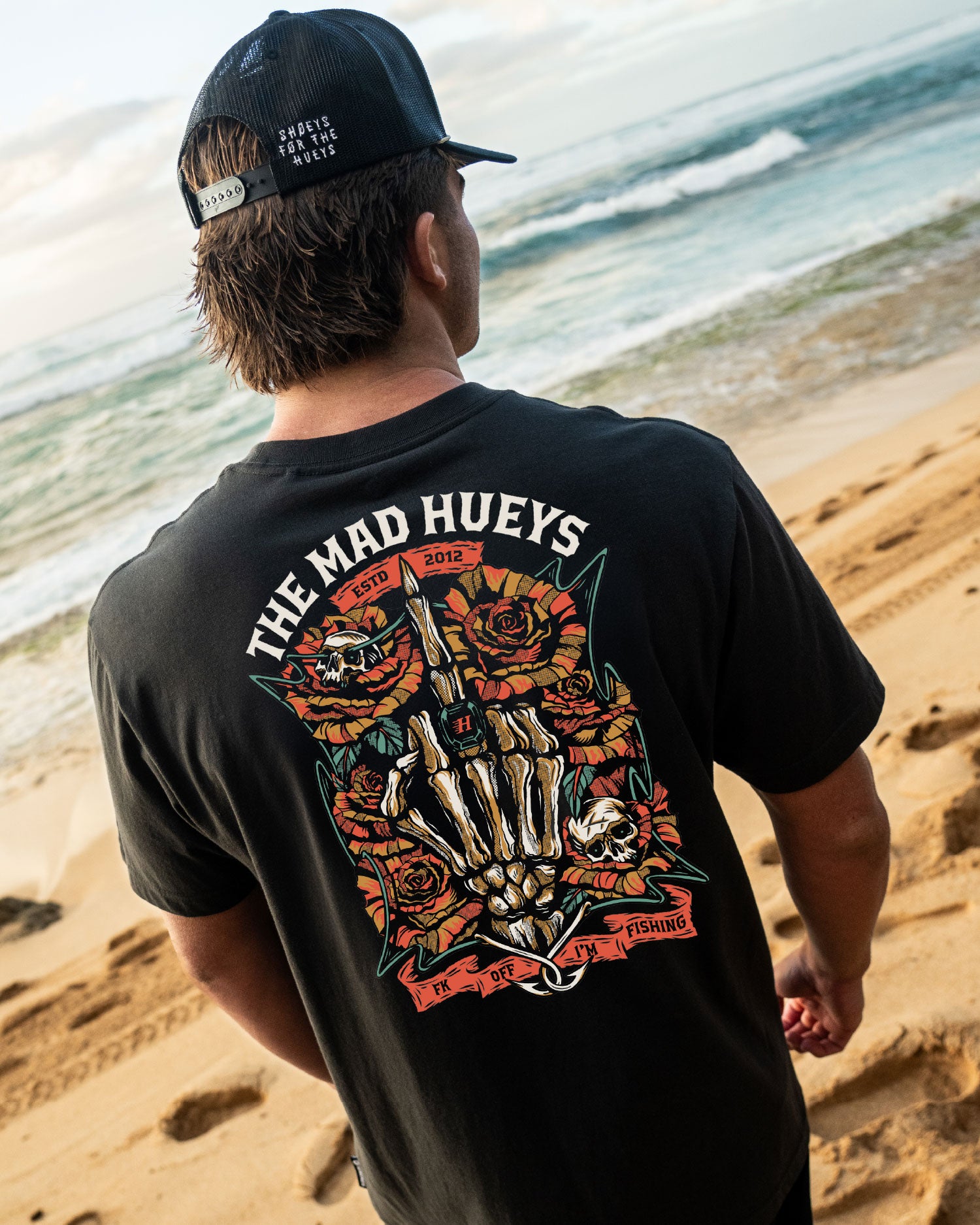 The Mad Hueys SHIELD FK OFF | SS TEE