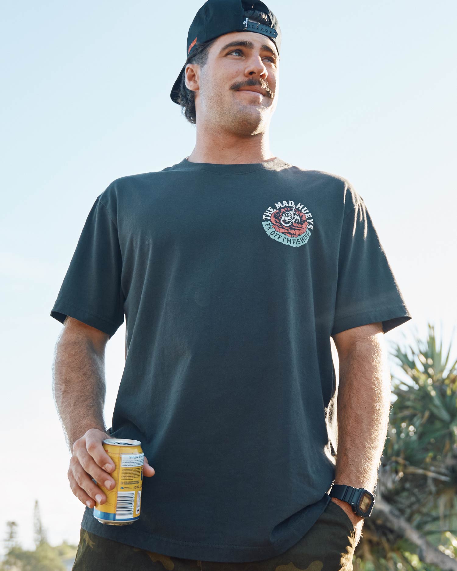 The Mad Hueys SHIELD FK OFF | SS TEE