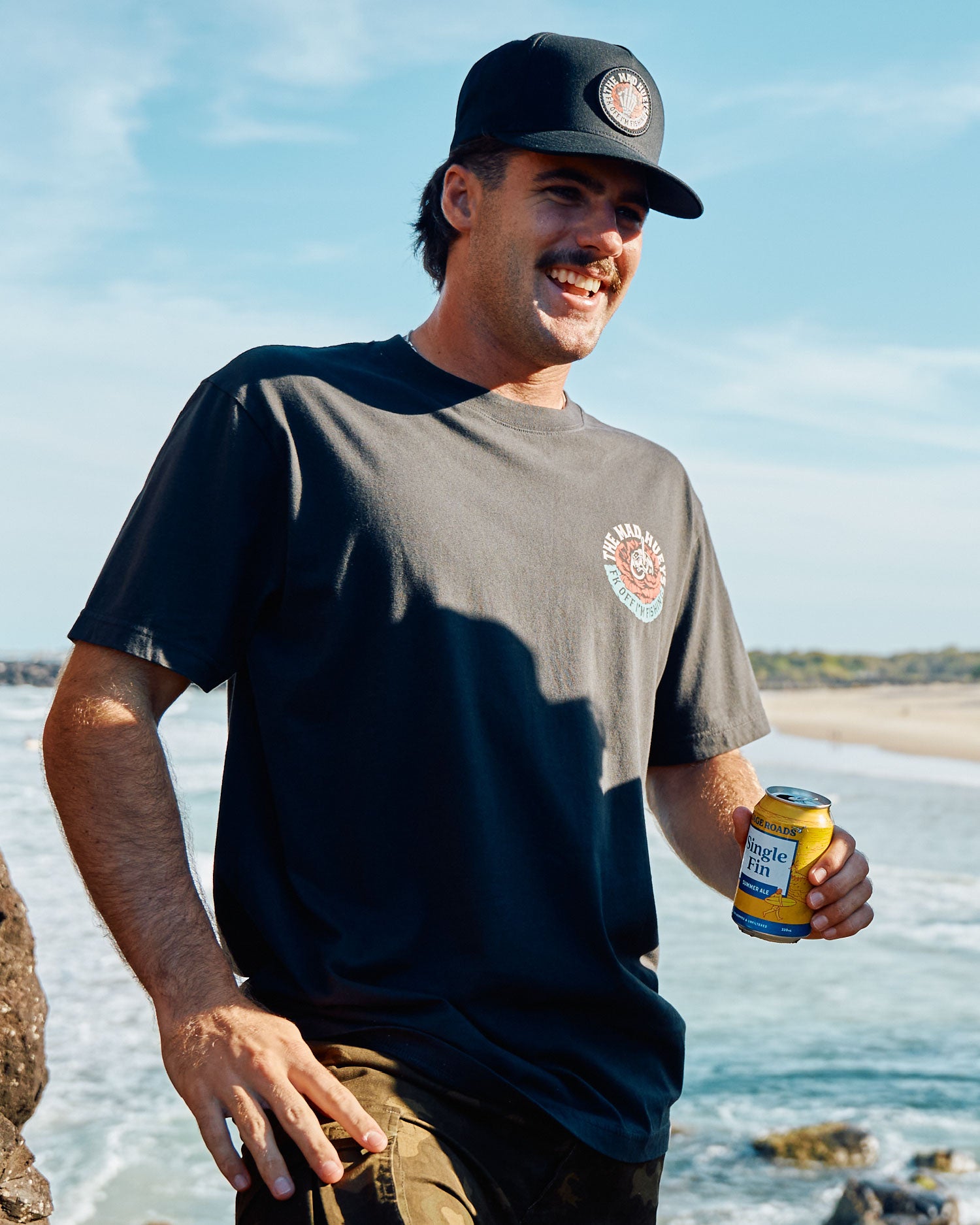 The Mad Hueys SHIELD FK OFF | SS TEE