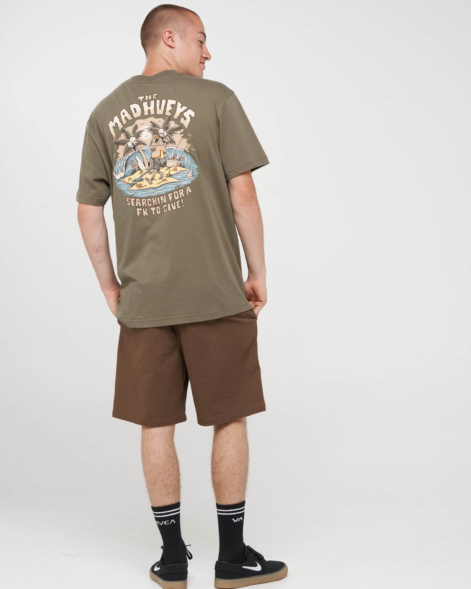 The Mad Hueys METAL SEARCHIN | SS TEE