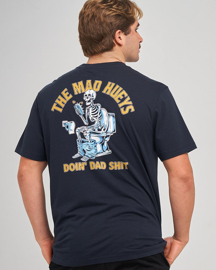 THE MAD HUEYS DAD SH_T | SS TEE