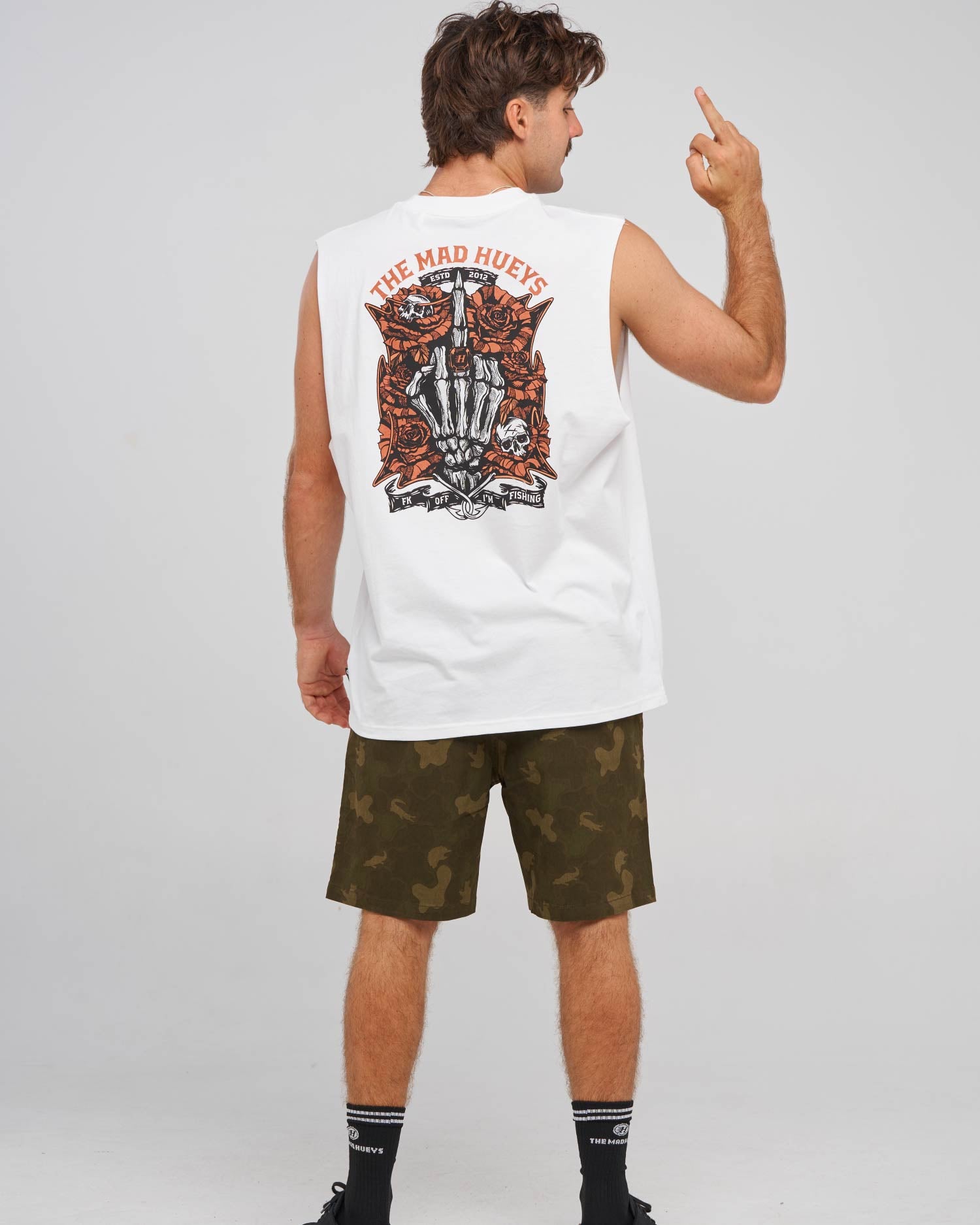 The Mad Hueys SHIELD FK OFF | MUSCLE