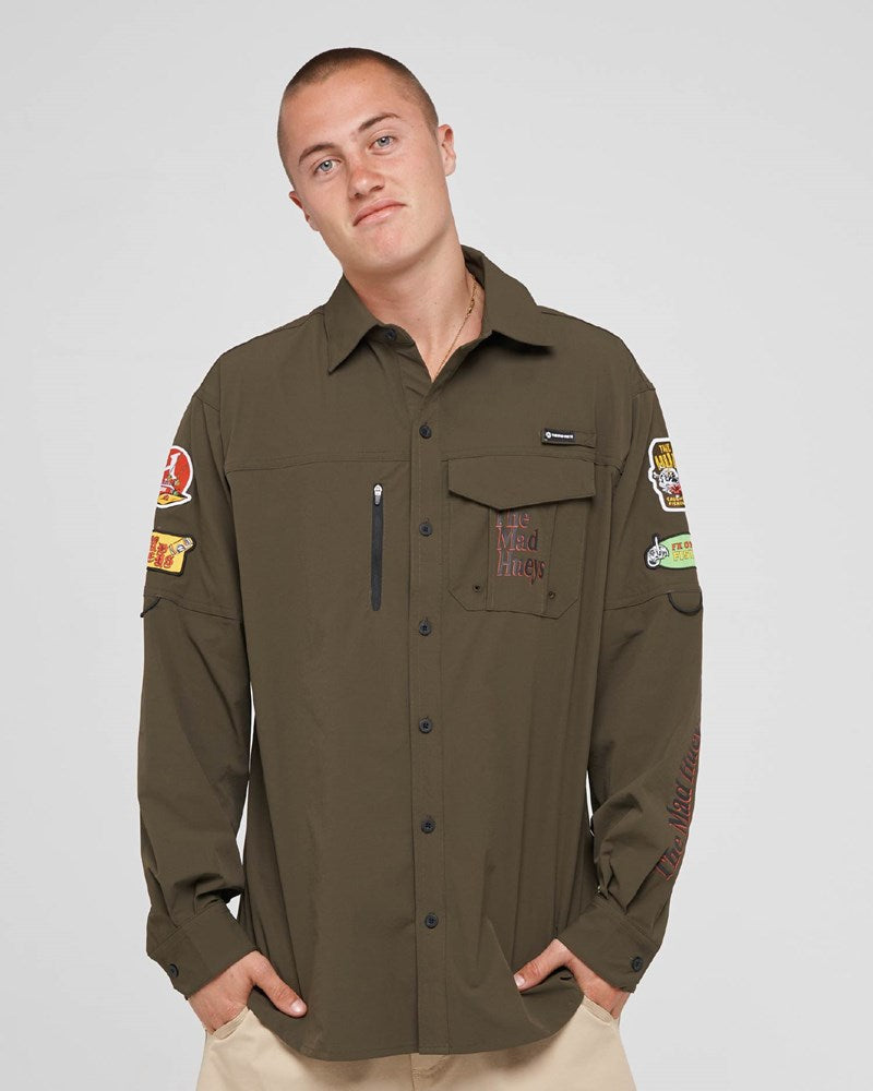 The Mad Hueys PRO HUEYS | UPF 50+ FISHING SHIRT