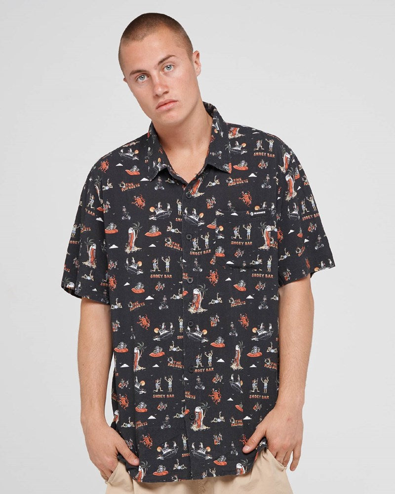 The Mad Hueys SHOEY BAR | SS WOVEN SHIRT
