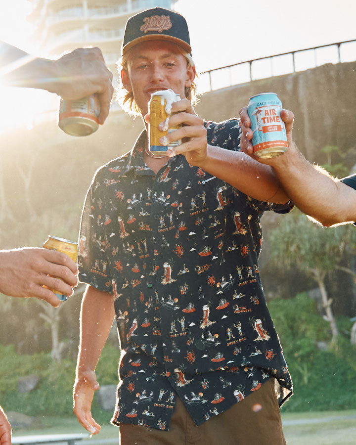 The Mad Hueys SHOEY BAR | SS WOVEN SHIRT