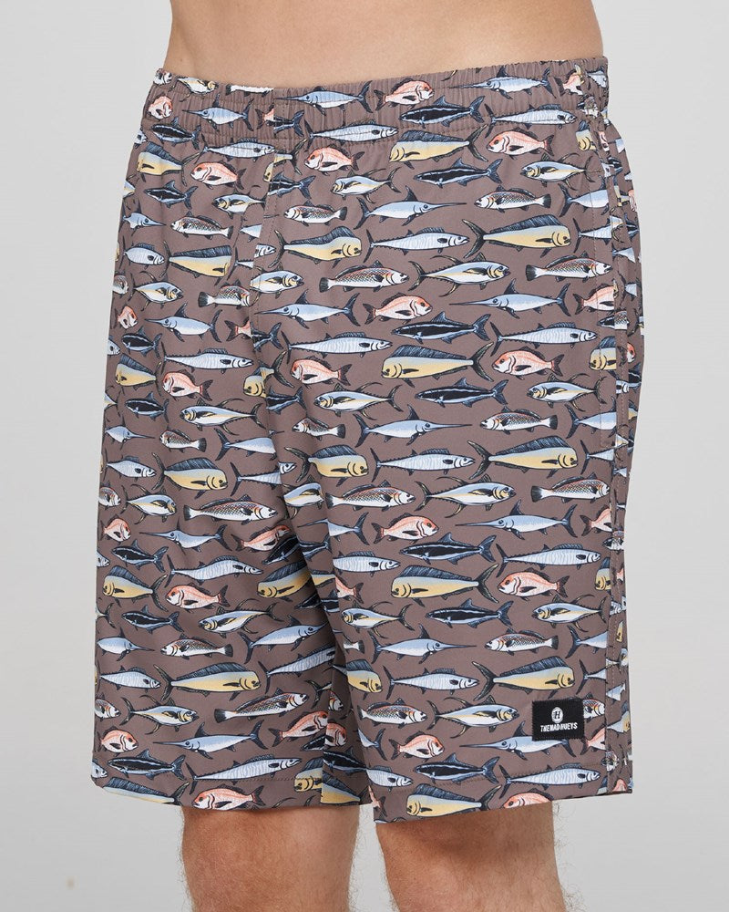 The Mad Hueys PRO HUEYS | 18" SWIM VOLLEY SHORT