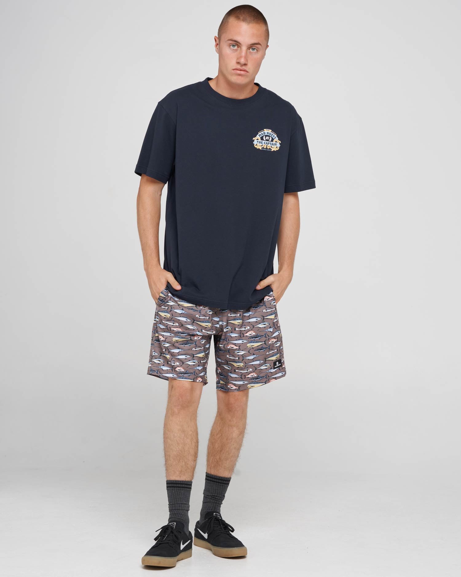 The Mad Hueys PRO HUEYS | 18" SWIM VOLLEY SHORT