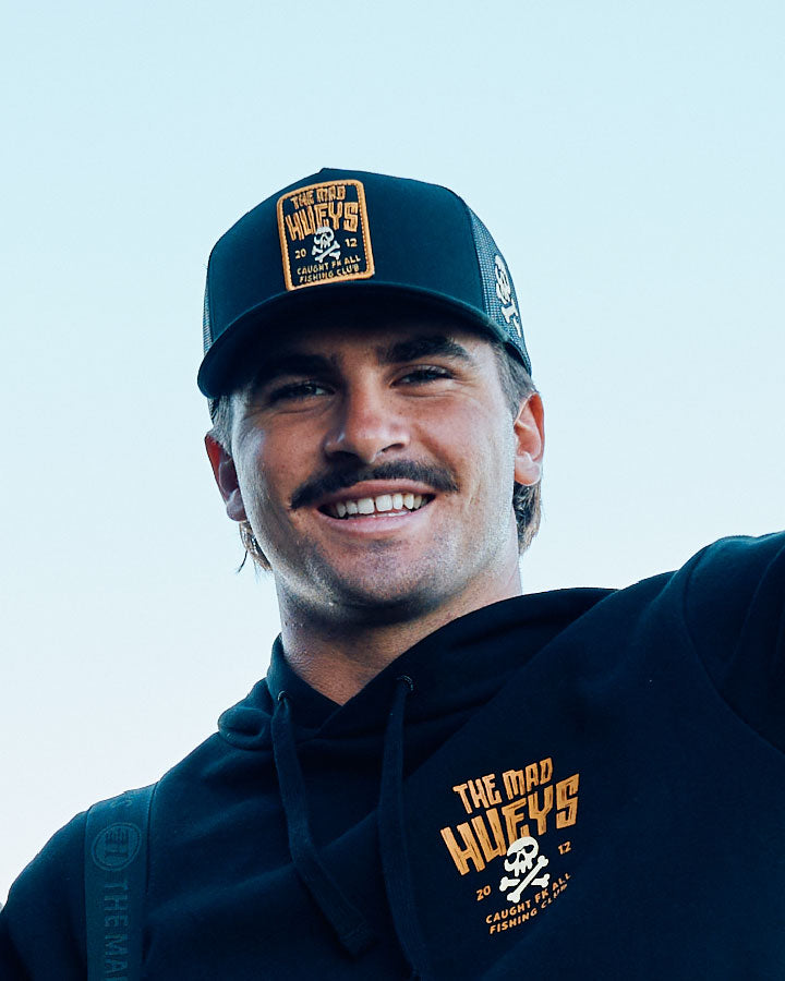 The Mad Hueys CAUGHT FK SKULL | TWILL TRUCKER