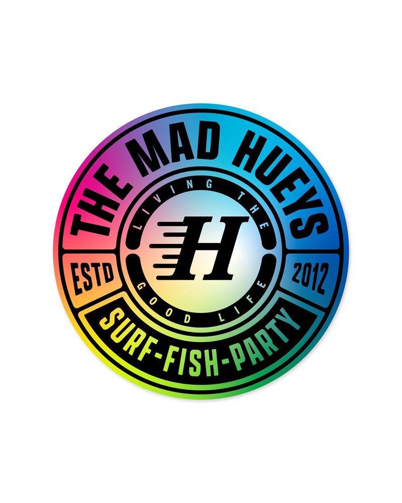 The Mad Hueys CHECKER HUEYS | STICKER