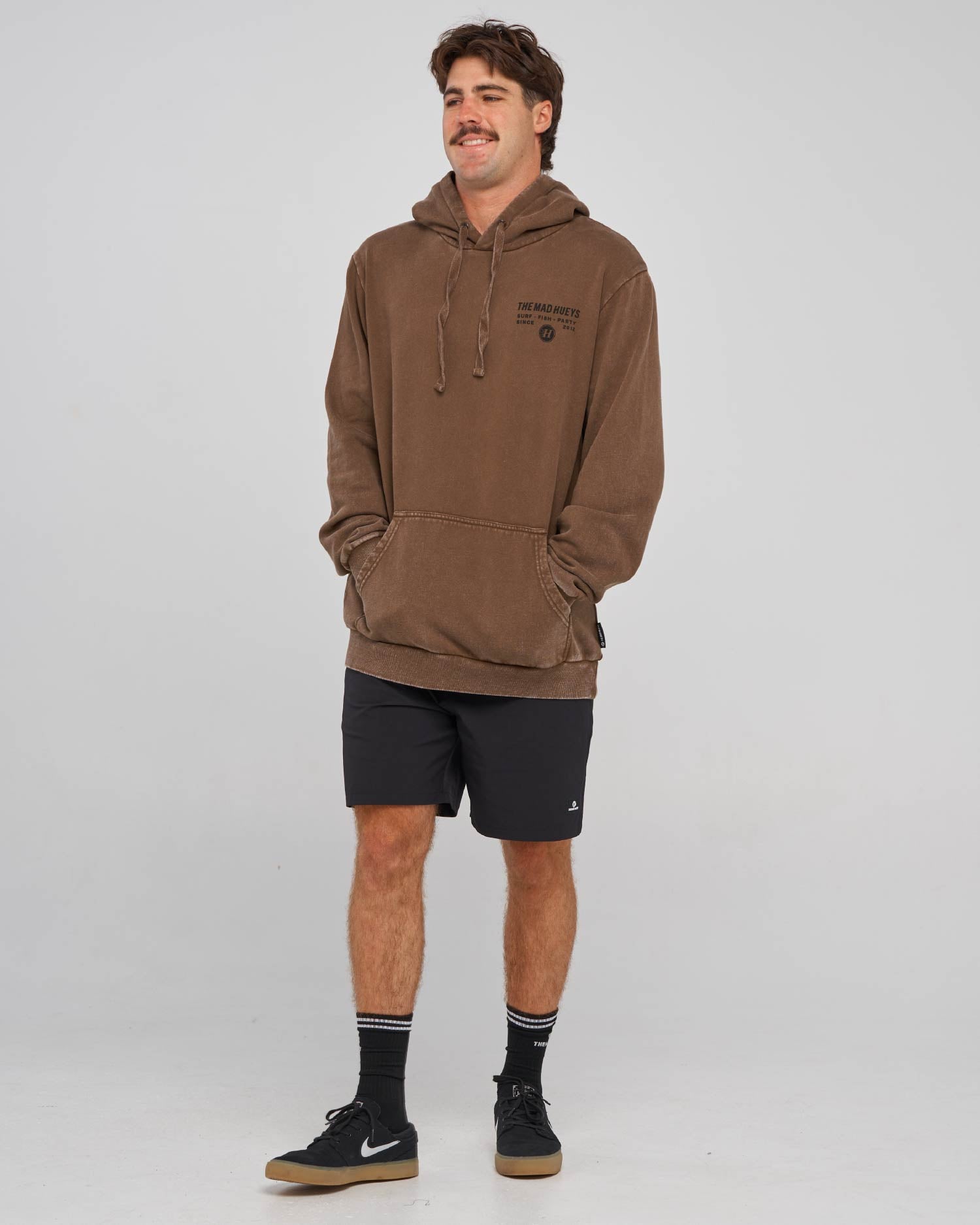 The Mad Hueys HUEYS LETTER | HOODED PULLOVER