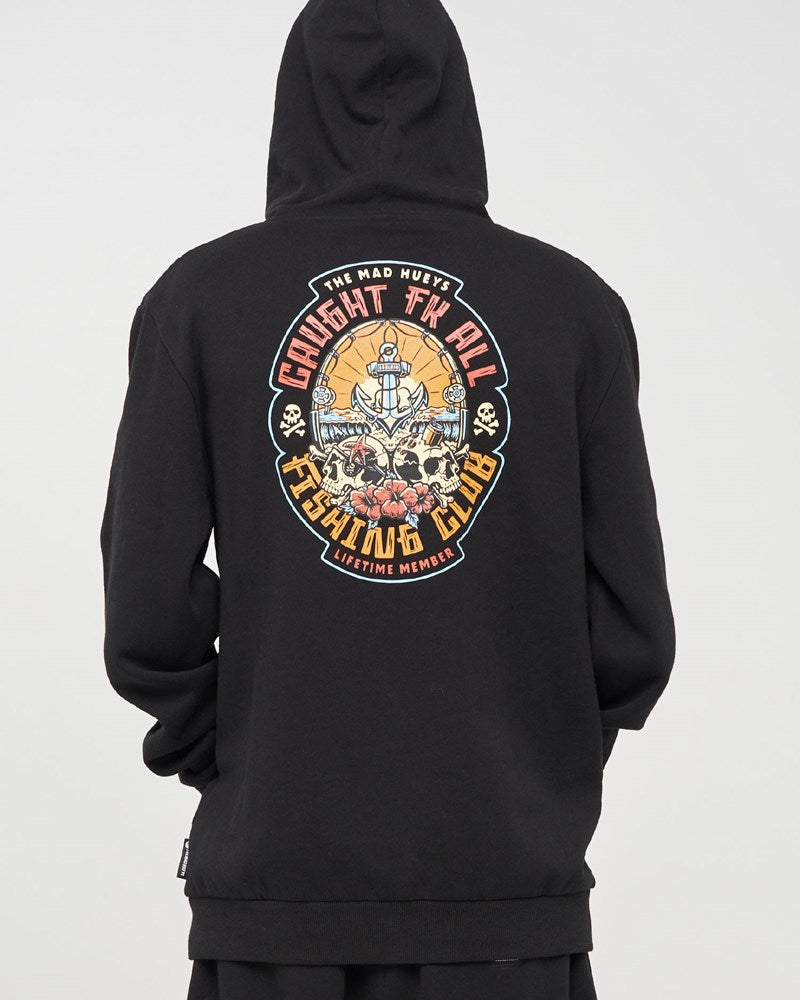 The Mad Hueys CAUGHT FK SKULL | HOODED PULLOVER