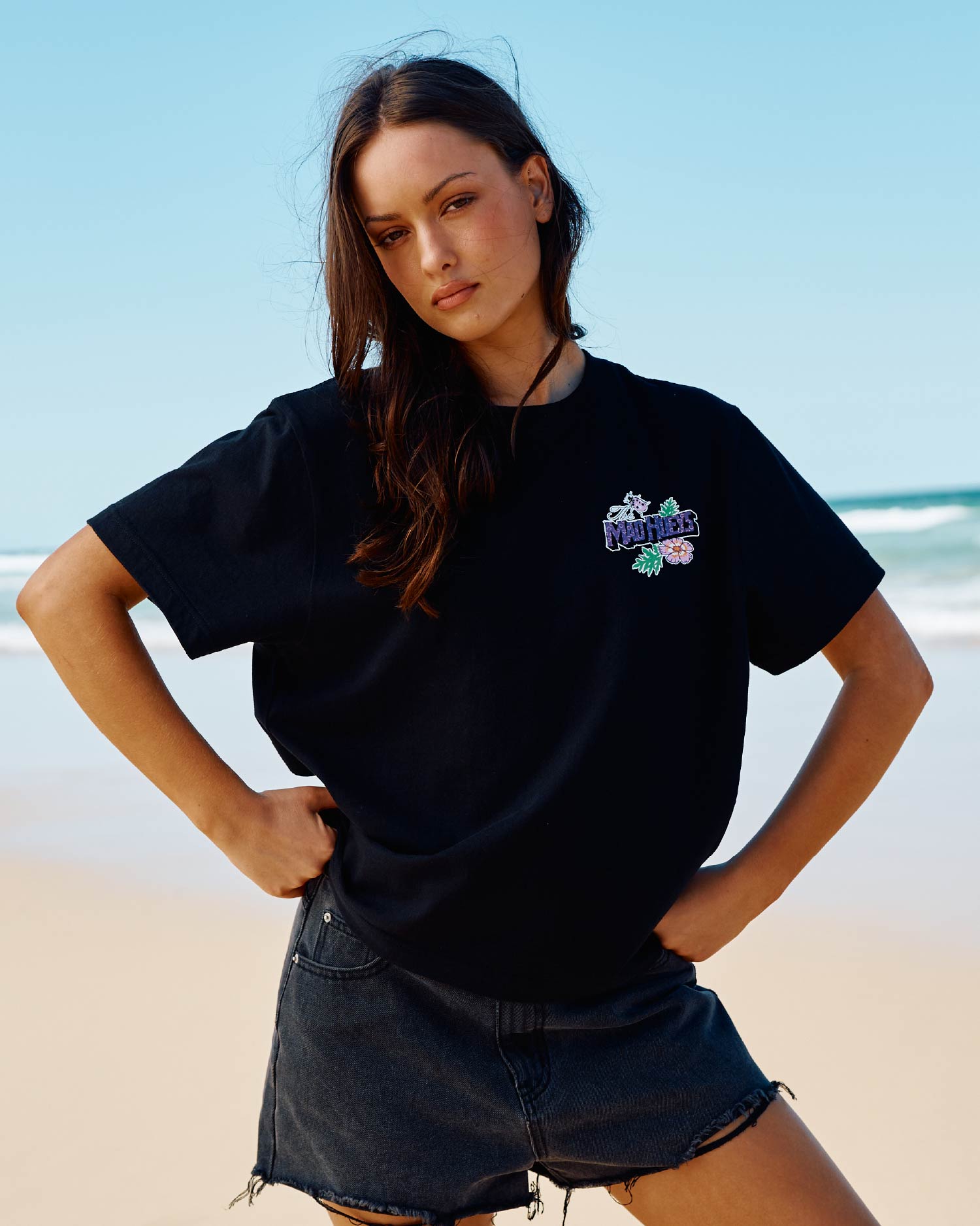 The Mad Hueys ANCHOR LADYBUG | WOMENS SS TEE
