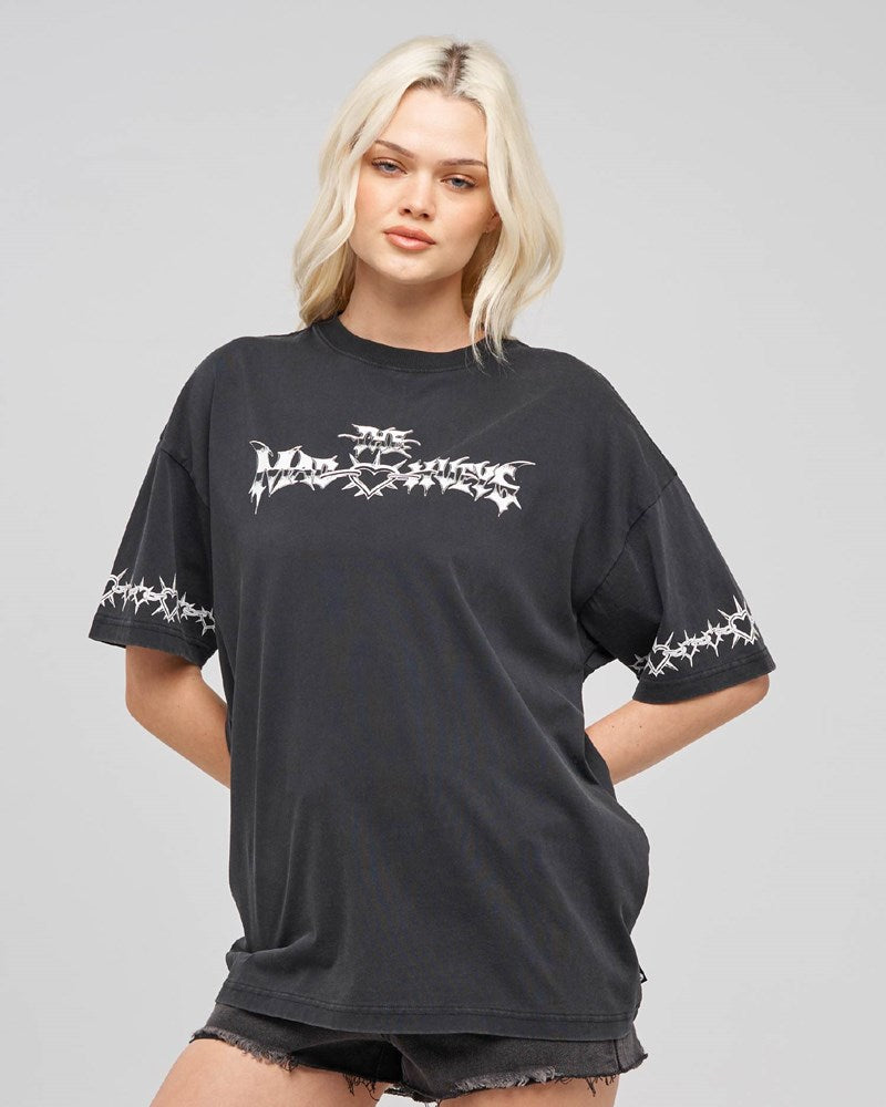 The Mad Hueys METAL HEART | WOMENS OVERSIZED TEE