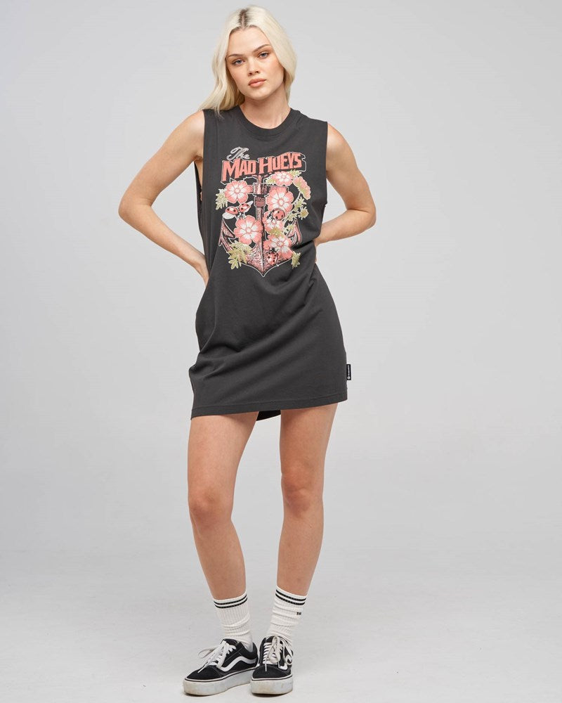 The Mad Hueys ANCHOR LADYBUG | WOMENS MUSCLE DRESS