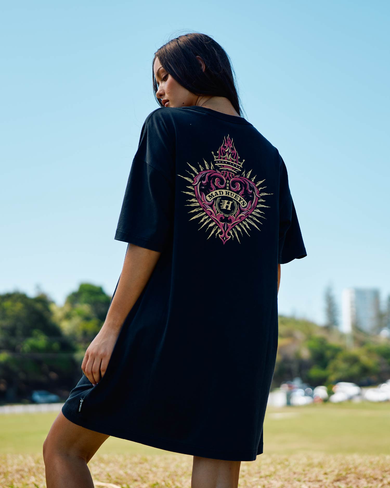 The Mad Hueys HUEYS HEART | WOMENS TEE DRESS