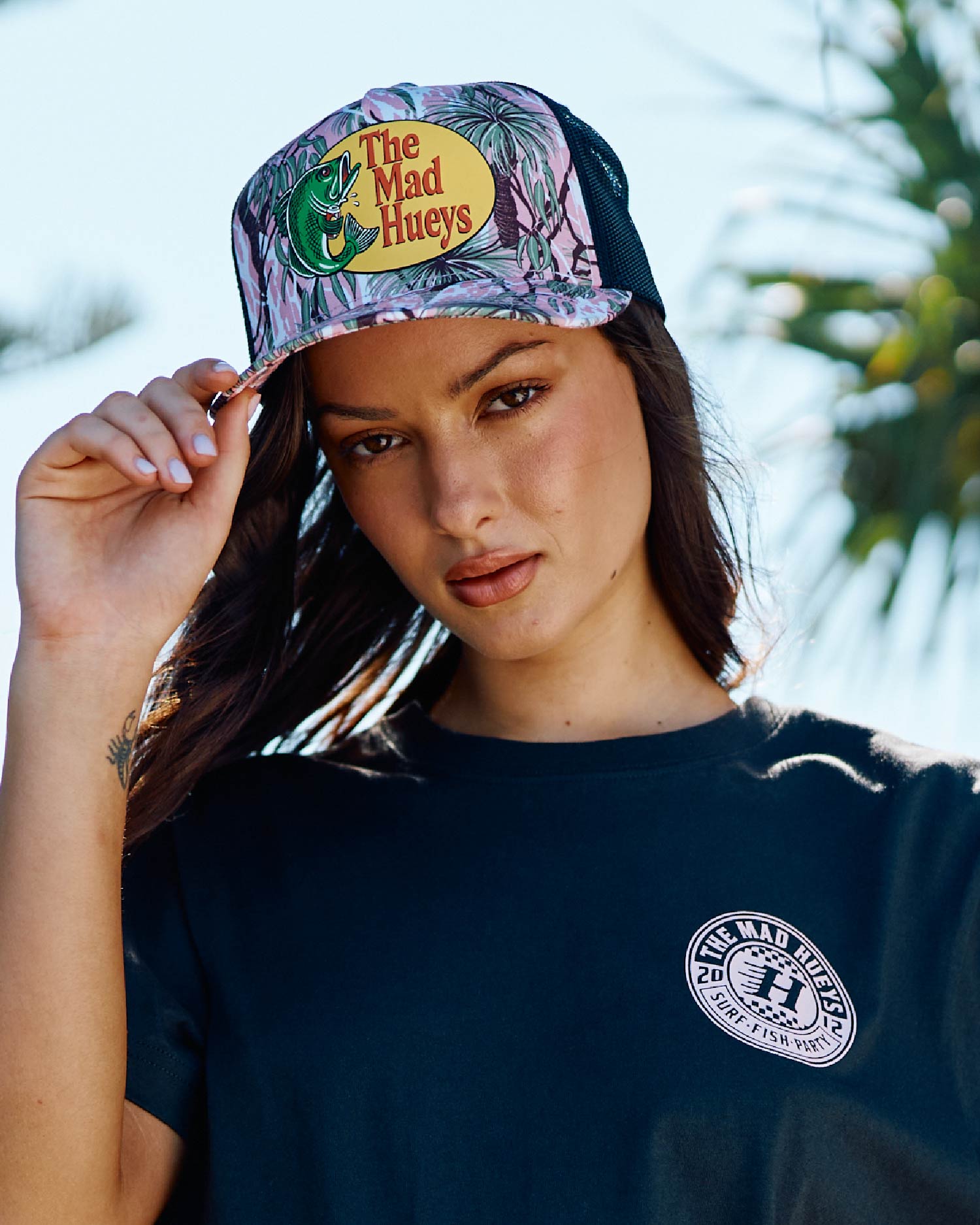 The Mad Hueys PRO HUEYS | WOMENS TWILL TRUCKER