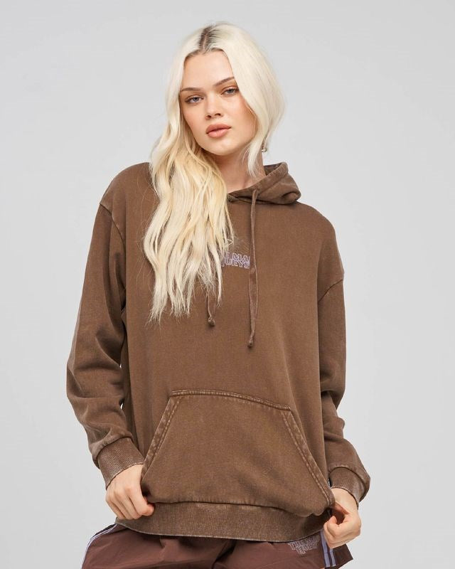 The Mad Hueys BAD TO THE BONE| WOMENS HOODED PULLOVER